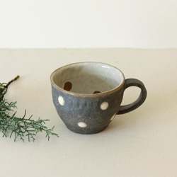 コーヒーカップ「水玉A」 2枚目の画像
