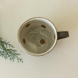 コーヒーカップ「水玉A」 4枚目の画像