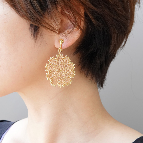 Mitsuki／camel イヤリング・ノンホールピアス Fumitsuki 通販 7556612