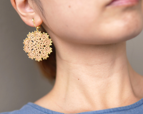 イヤリング・ノンホールピアス kimiwamuteki Mitsuki／camel イヤリング・ノンホールピアス Fumitsuki 通販 7556612