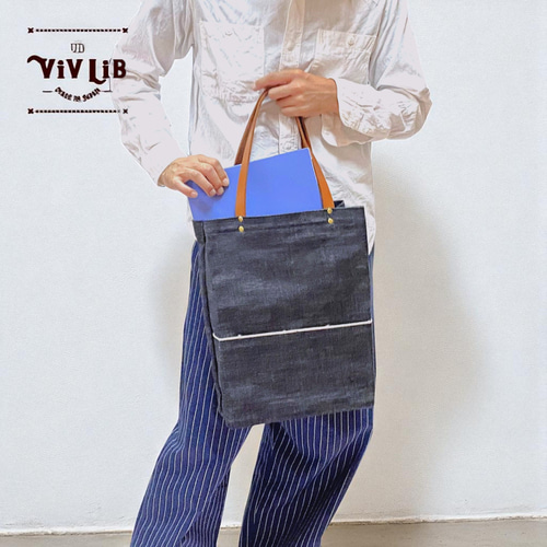 こゆり　visvim デニムトートバッグ visvim ヴィズヴィム デニムトートバッグ - メルカリ
