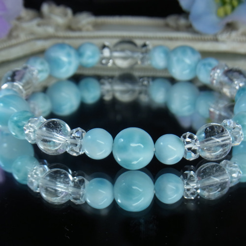 シャトヤンシーありアイスラリマー ブレスレット