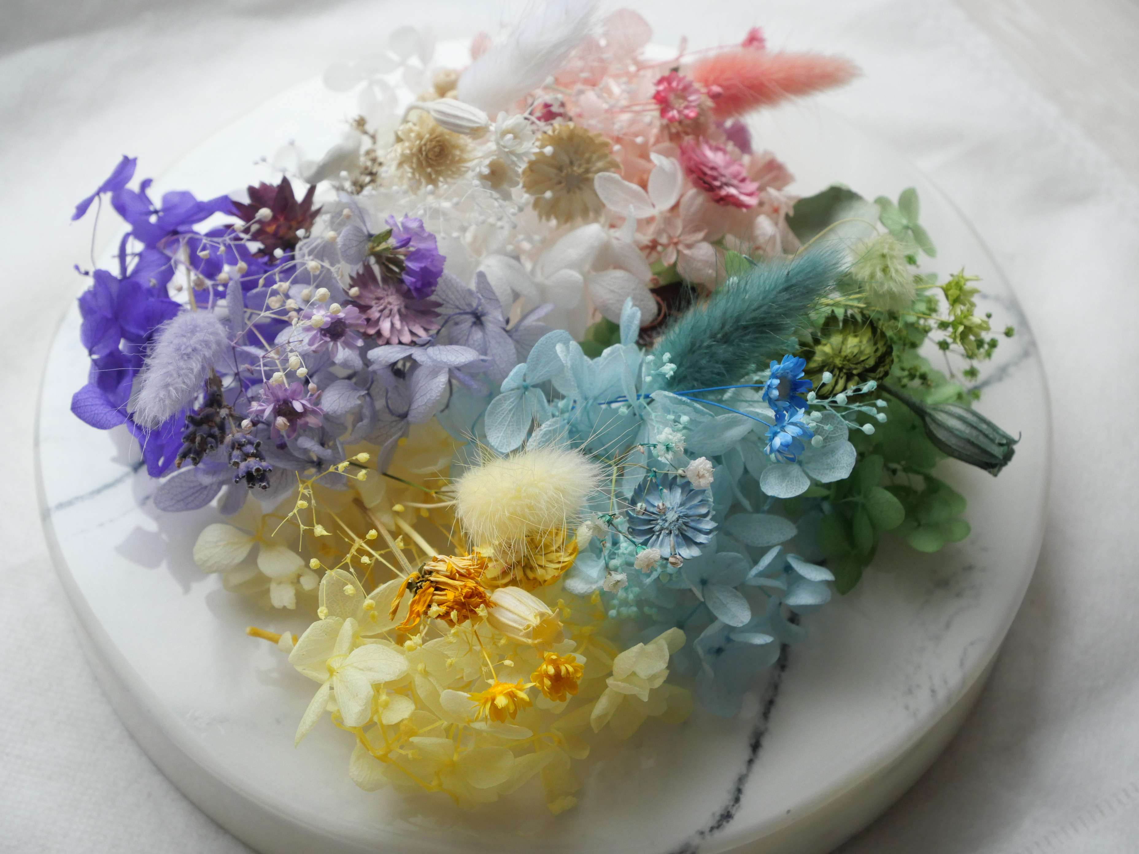 ②花材セット Amazon | ノーブランド品 ドライフラワー詰め合わせ 花材セット