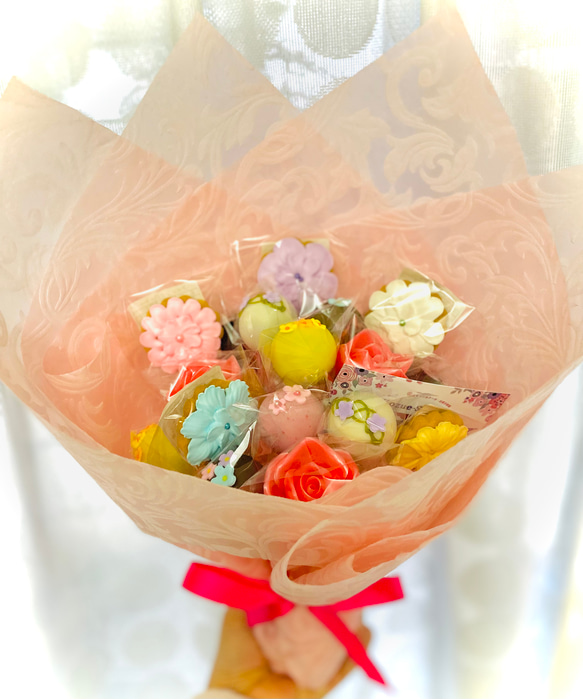 食べられる花束！お菓子ブーケ 5枚目の画像