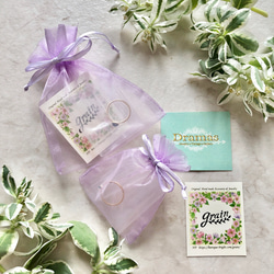 ロンドンブルートパーズリング・スクエアカット・深みブルーの華奢プレーンリング　11月誕生石　サイズオーダー可　重ね付け 11枚目の画像