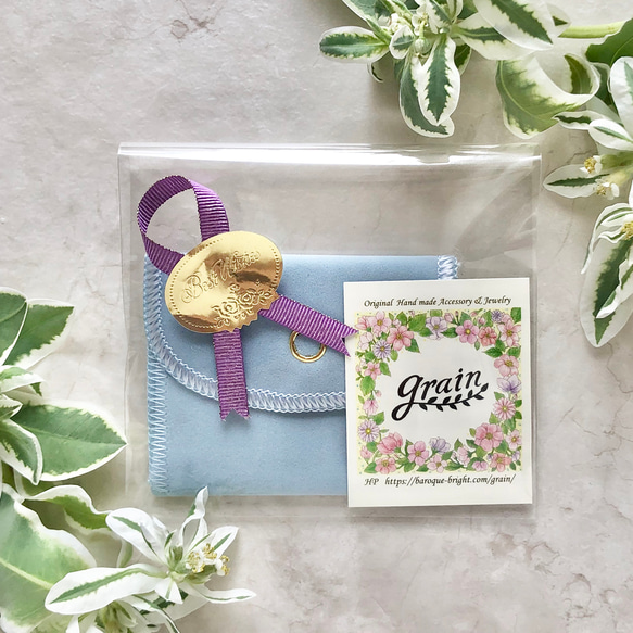 ロンドンブルートパーズリング・スクエアカット・深みブルーの華奢プレーンリング　11月誕生石　サイズオーダー可　重ね付け 12枚目の画像