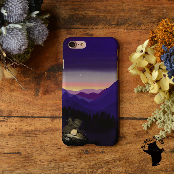 夕日 夕焼け iPhoneケース/スマホケース＊ほぼ 全機種対応 iPhone14