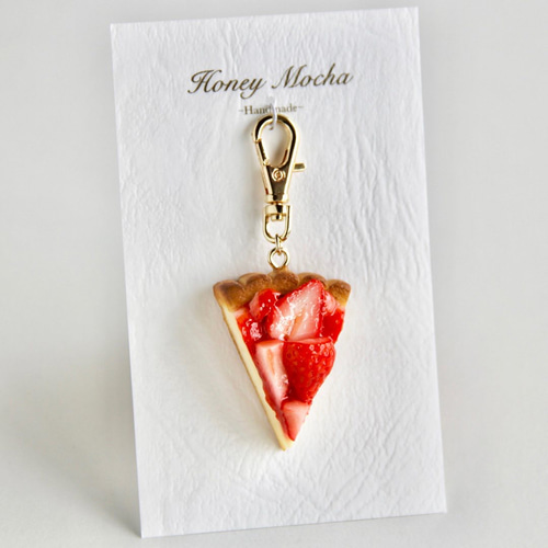 いちごタルトのキーホルダー その他アクセサリー Honey Mocha 通販