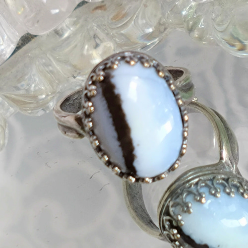 アーティストの石・・コモンオパールring（アンティークSC