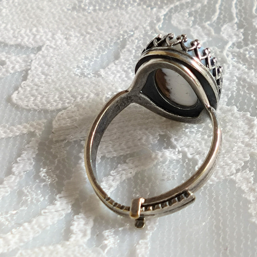 アーティストの石・・コモンオパールring（アンティークSC