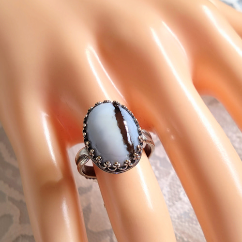 ま*こ様 オパール石 刻印WGリング 179384526_o1.jpg?