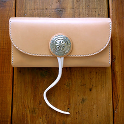 グローブレザービンテージコンチョロングウォレット グローブレザービンテージコンチョロングウォレット - メルカリ