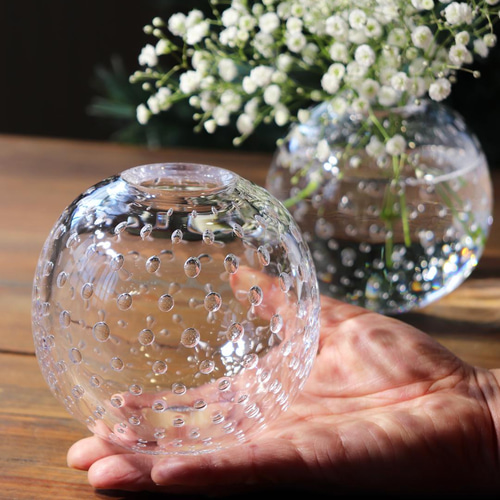 ガラス　花模様 2枚組 8月24日までの出品 ガラス 花模様 2枚組 8月24