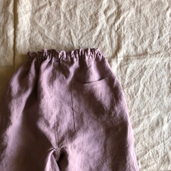 即納】リネンのもんぺ モーヴ ロングパンツ nuuMonpe 通販 7600175