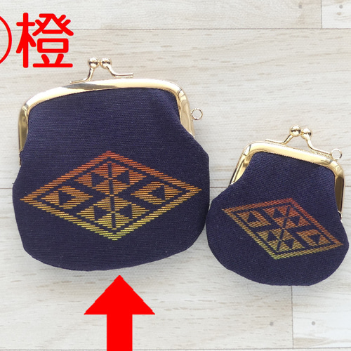 がま口 南部菱刺し うまのまなぐ 4色 大 がま口 Fuku～ふく～ 通販