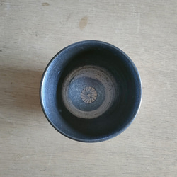 【訳あり品】飯椀（小）／黒・焼き〆陶器（レンジ、オーブン、食洗機ＯＫ） 9枚目の画像