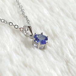 ◆希少石◆タンザナイト【最高級・宝石質・0.78 ct.】Silver925Top☆Jewelryネックレス☆送料無料！ 2枚目の画像