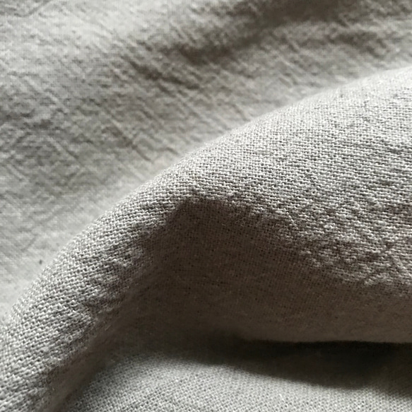 【再販】■10日内発送■グレイッシュカーキで大人の魅力。「秋リネンサロペットパンツ」麻 ロンパース ワイドパンツ 12枚目の画像