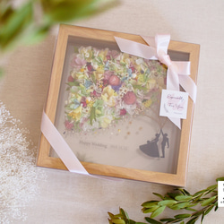 《NAME PRINTING◎wedding》happy balloon colorful flowers frame 第13張的照片