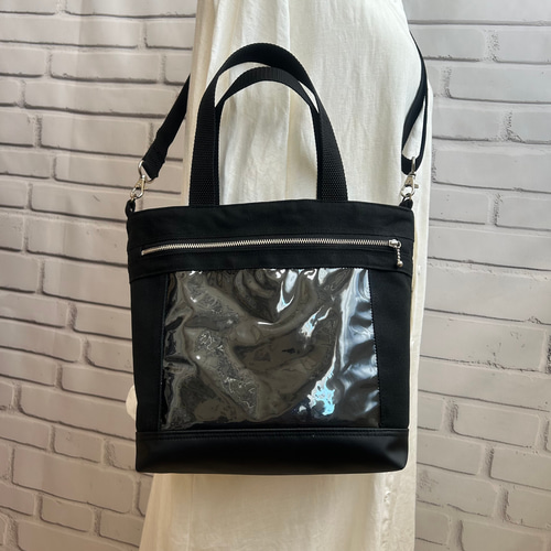 黒執事 Black Label」クリアポケット付きトートバッグ Cafe