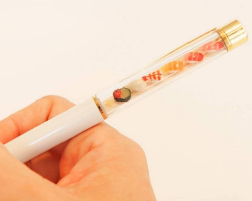寿司 デザイン ボールペン 本体 白 ギフトに レア 筆記具
