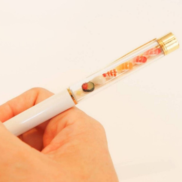 筆記具 sushi GOLDとWHITE】SUSHI pen Asia ペン・筆記用具 Studio Humming