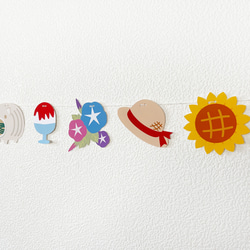 夏の季節のガーランド日本の夏の夏休み 7枚目の画像