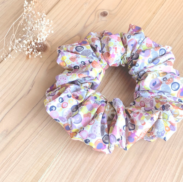 リバティ ハンドメイド シュシュとヘアゴム 52