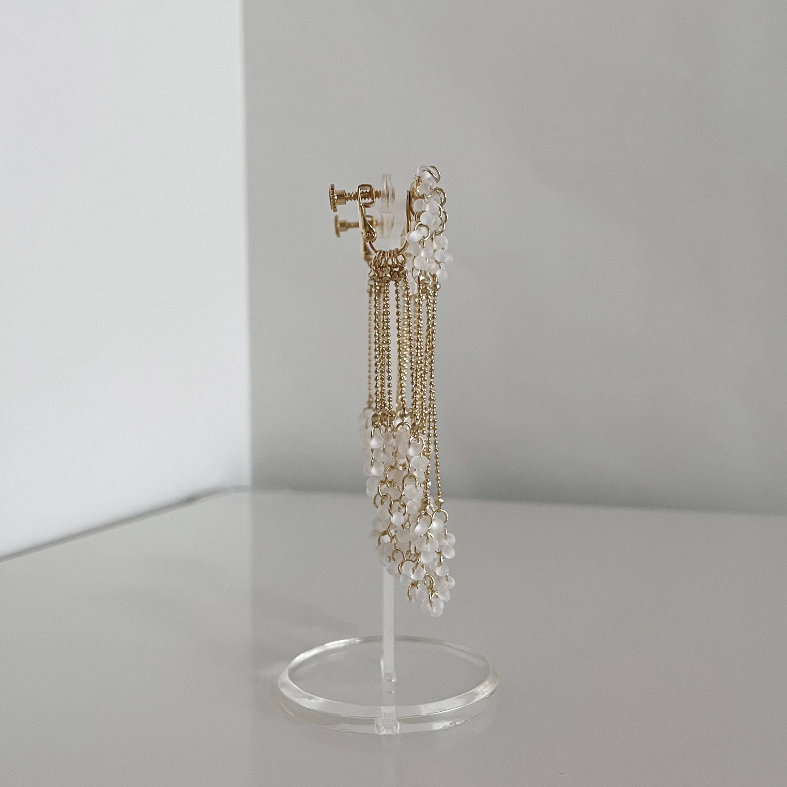 FD(ピアス)(4カラー)ウェディング、ブライダル、結婚式やパーティなどのお呼ばれにも