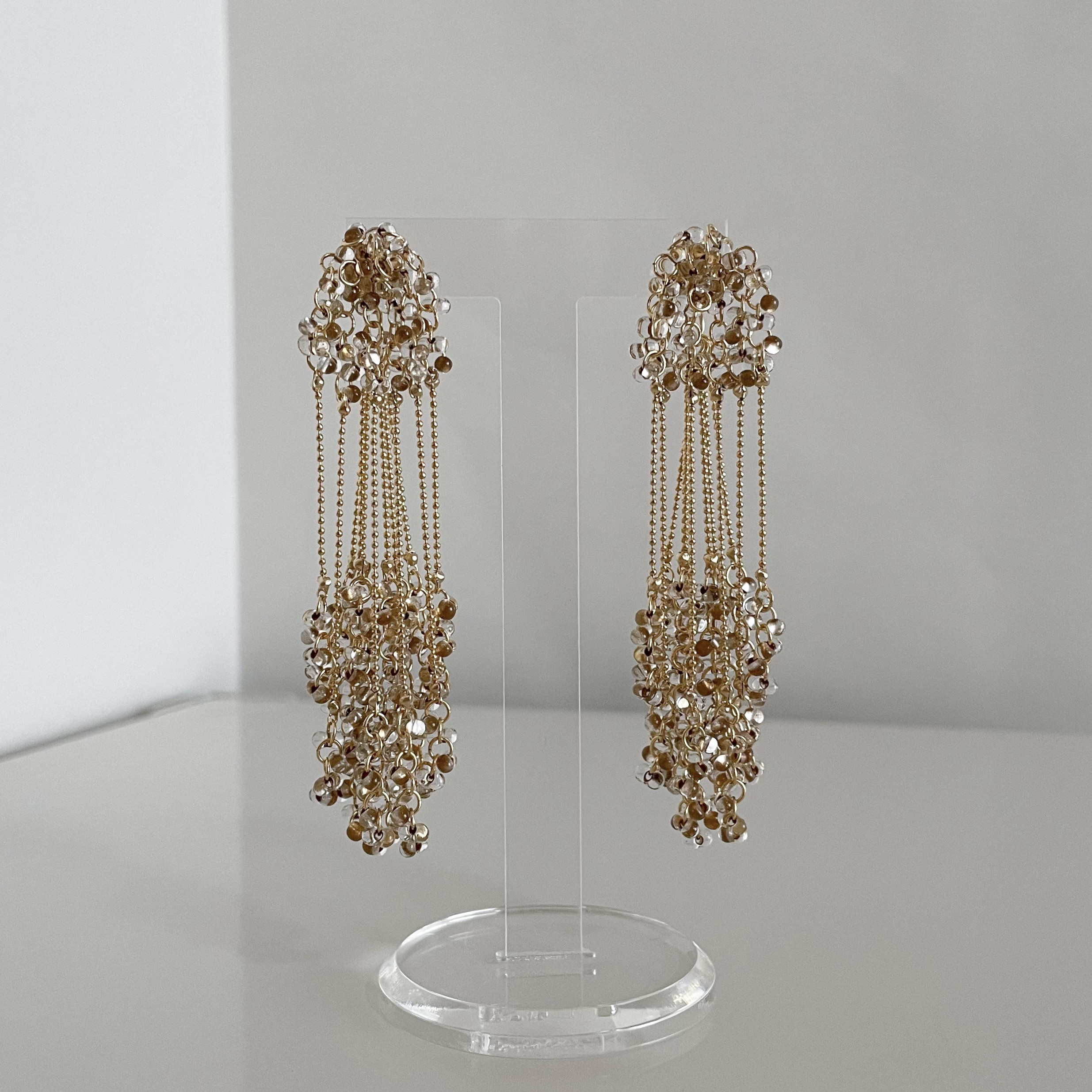 FD(ピアス)(4カラー)ウェディング、ブライダル、結婚式やパーティなどのお呼ばれにも