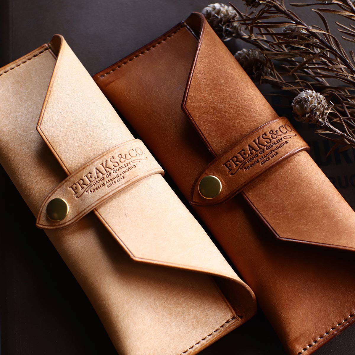 【イタリア革に仕様変更】 本革 ペンケース ／レザーペンケース メガネケース