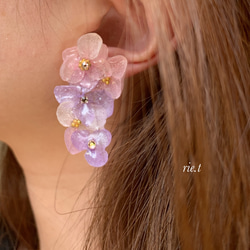 再販5【rie.t】ラプンツェルのイヤリング ピアス／イヤリング