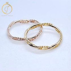 ~ twist chain ~  (ピンキーリング可) 3枚目の画像