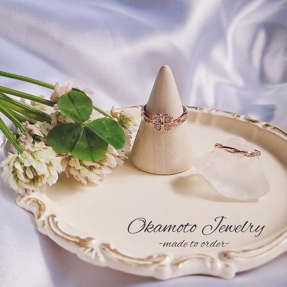 ~ twist chain ~  (ピンキーリング可) 7枚目の画像