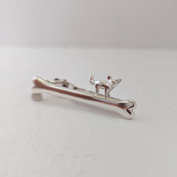 ワンタイピン チワワ シルバーネクタイピン タイピン・カフス アトリエ