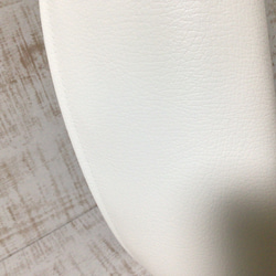 白（ホワイト） ボックス ティッシュケース フェイクレザー キッチンペーパー ハンドメイド 純白 ベーシックカラー 3枚目の画像