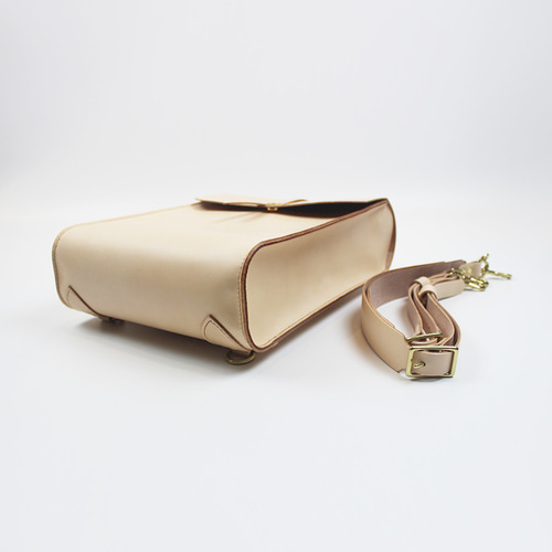 LANSUI DESIGN 名入れ対応 ヌメ革手作り手縫い リュックサック 通学