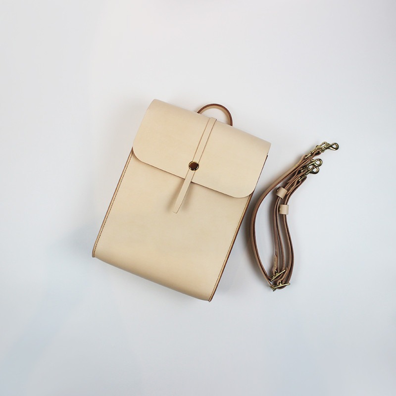 LANSUI DESIGN 名入れ対応 ヌメ革手作り手縫い リュックサック 通学