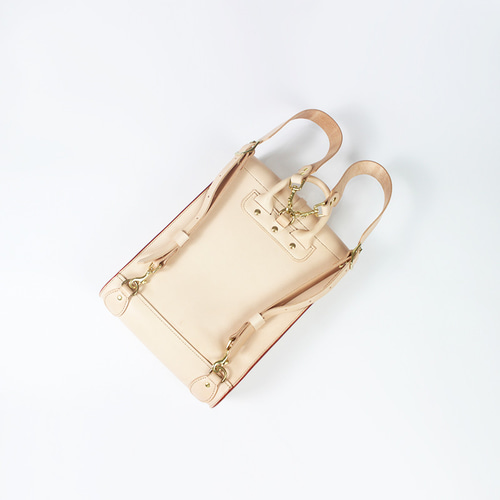 LANSUI DESIGN 名入れ対応 ヌメ革手作り手縫い リュックサック 通学