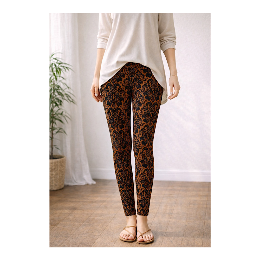 ❤SALE❤S～L対応！穿いている感じがしない美脚レギンスストレッチロングパンツ:普段着やスポーツで通年使用◎股下68㎝