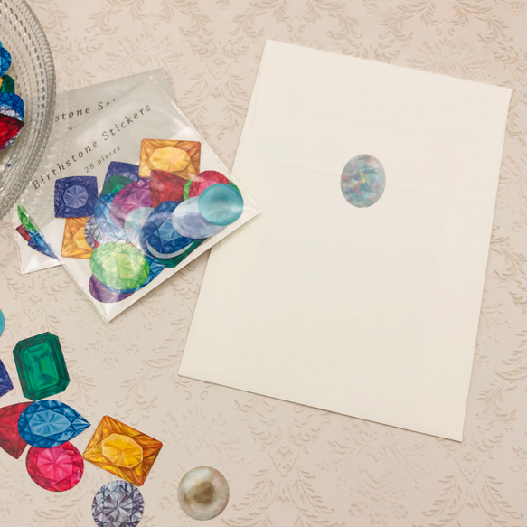 Birthstone Stickers　(２袋セット) 2枚目の画像