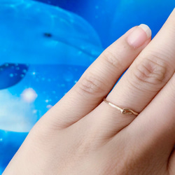 送料無料✨14KGFシンプルリング✨Simple  Gold Ring ❤️Sale! 1枚目の画像