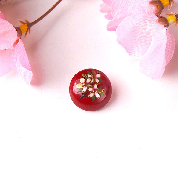 Urushi Pierce 〜Miyabi〜 Japanese cherry blossoms 第1張的照片