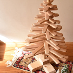手作り】木製クリスマスツリー 立体・オブジェ vamo508 通販 7099576