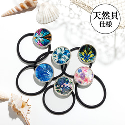 ◇受注制作◇【レジン＊ポニーフック・ヘアゴム・帯留め】たっぷり