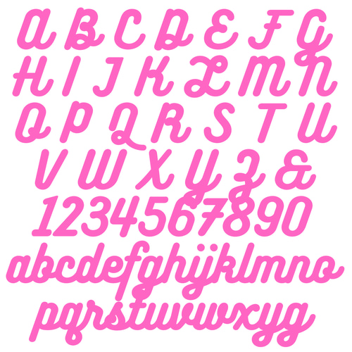 お取引中♡おなまえシール【ネオンポップ】⭐アルファベットイニシャル  