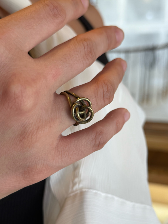 沖縄の士族の伝統の縁を結ぶ400年の歴史を持つ指輪〝結び指輪〟【送料無料】 5枚目の画像