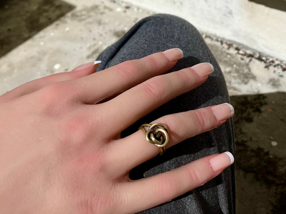 沖縄の士族の伝統の縁を結ぶ400年の歴史を持つ指輪〝結び指輪〟【送料無料】 8枚目の画像