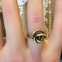 沖縄の士族の伝統の縁を結ぶ400年の歴史を持つ指輪〝結び指輪〟【送料無料】 6枚目の画像