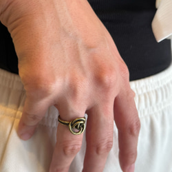 沖縄の士族の伝統の縁を結ぶ400年の歴史を持つ指輪〝結び指輪〟【送料無料】 9枚目の画像